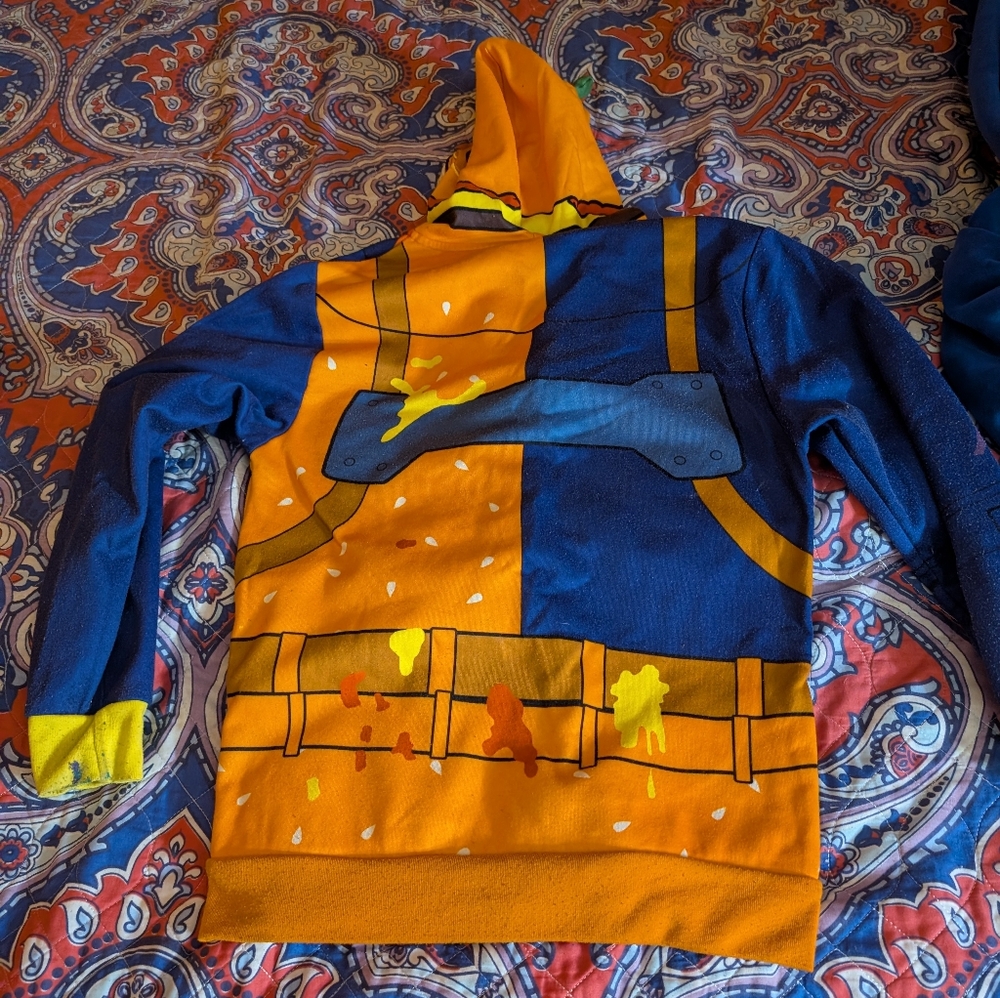 Fortnite Jacket With Face Covering Size XL Excellent Condition - Picture 2 of 4